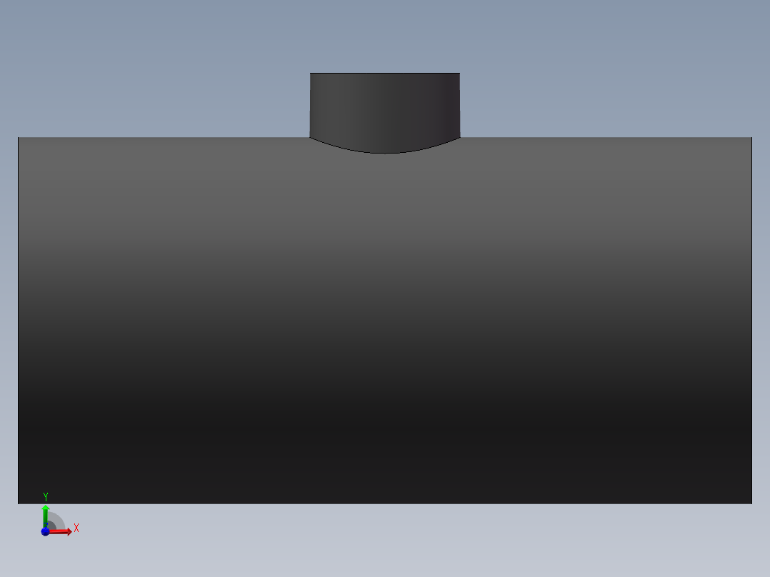 UPVC_RTEE_DN125_80前视图