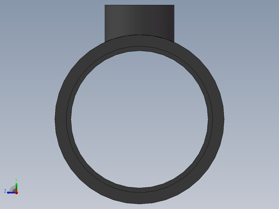 UPVC_RTEE_DN125_80右视图