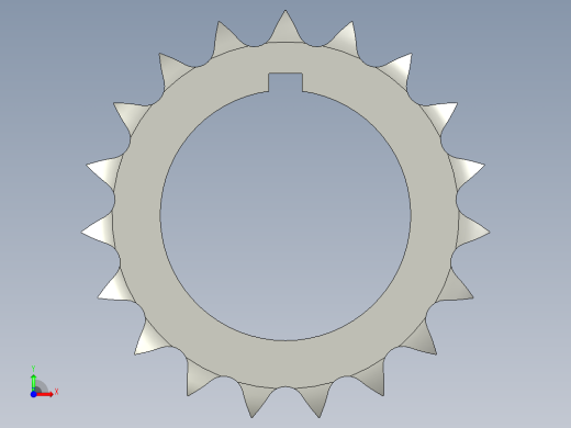 链轮-12A系列19齿前视缩略图