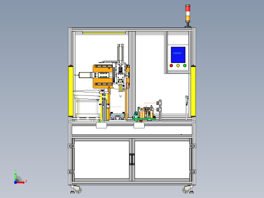 齿轮组件装配设备前视缩略图