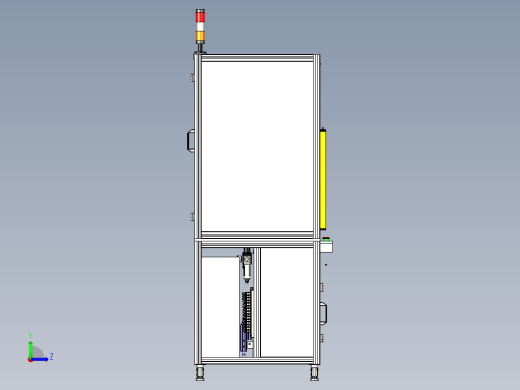 齿轮组件装配设备左视缩略图