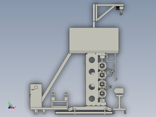 压膜造型机前视缩略图