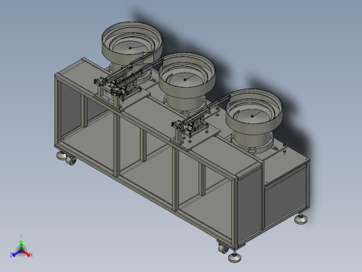振动盘供料机正等轴测缩略图