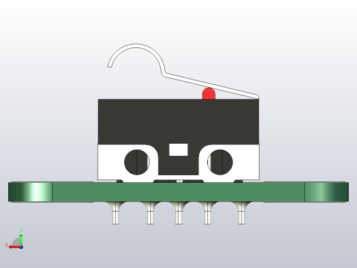 终点挡板(终点挡板-限位开关)后视缩略图