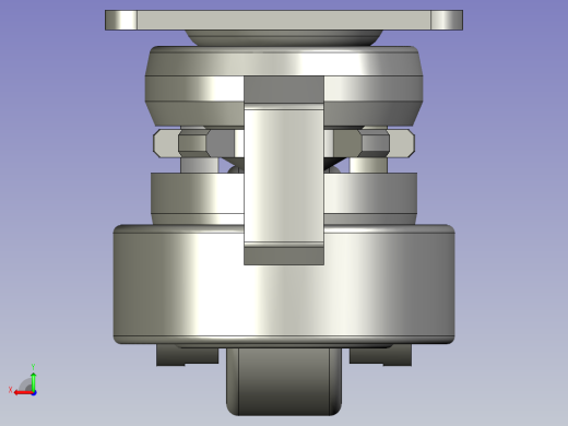 CGR51-80-U脚轮后视缩略图