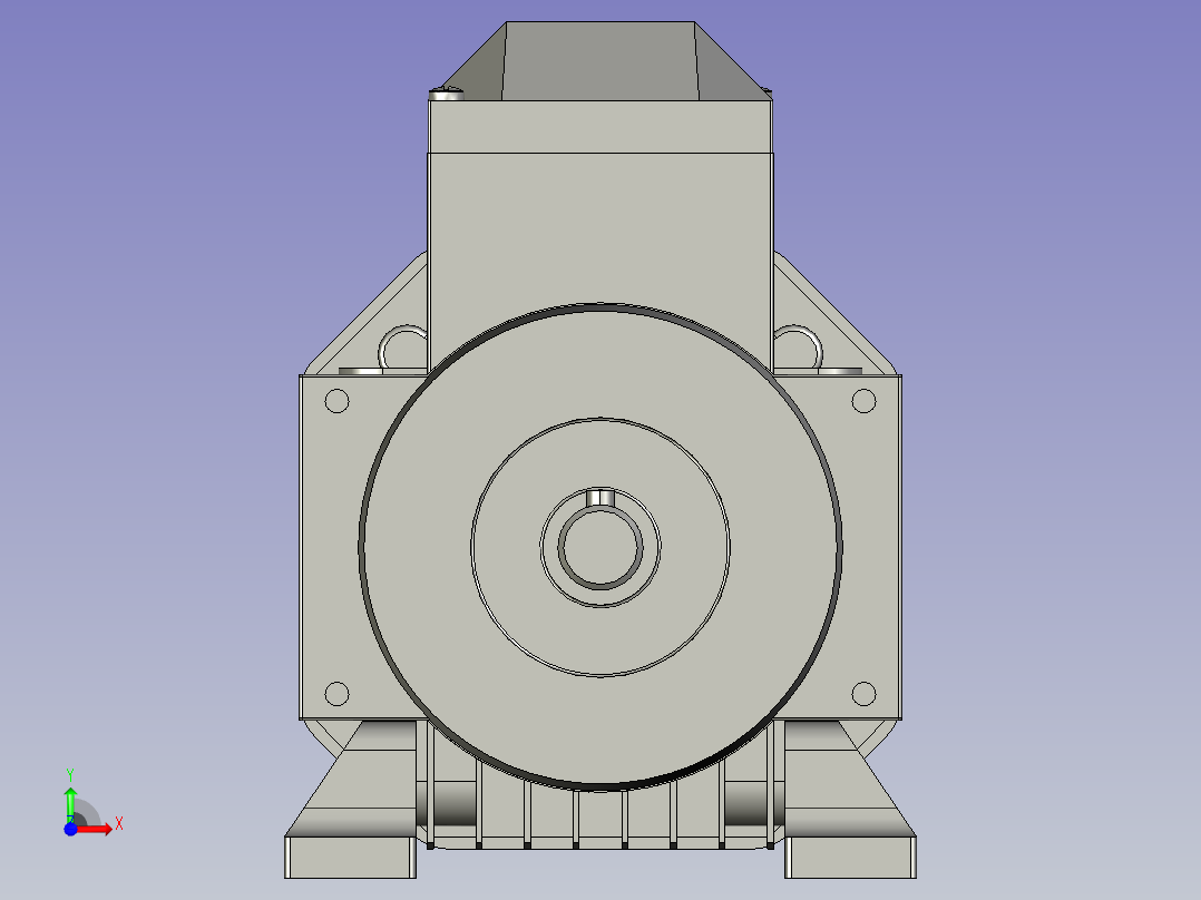 IMB3H56-90通用电机三相异步电动机SEW电机厂家YS-562-4-B3前视图