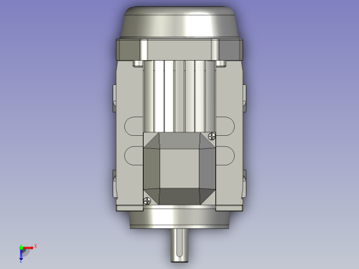 IMB3H56-90通用电机三相异步电动机SEW电机厂家YS-562-4-B3俯视缩略图