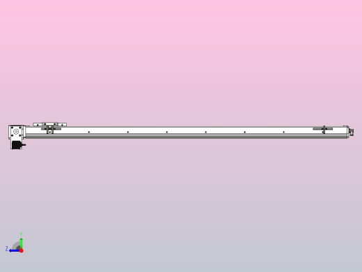 ECB10-1400-LD直线模组右视缩略图