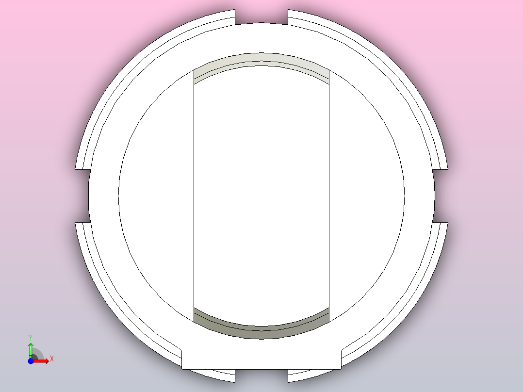 FESTO气缸ESNU-40-50-P-A---_0_前视图