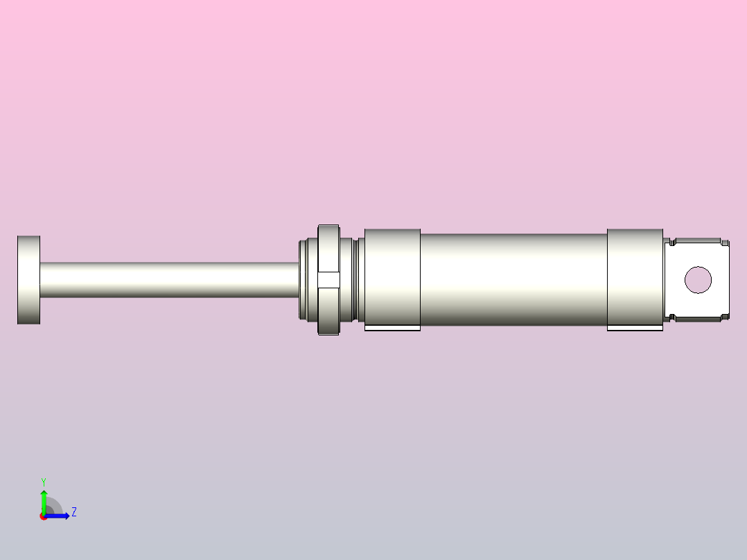 FESTO气缸ESNU-40-50-P-A---_0_左视图