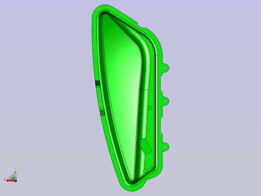 汽车灯罩注塑模具设计1673055后视缩略图