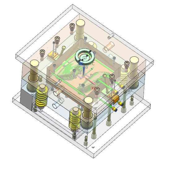 汽车灯罩注塑模具设计1673055