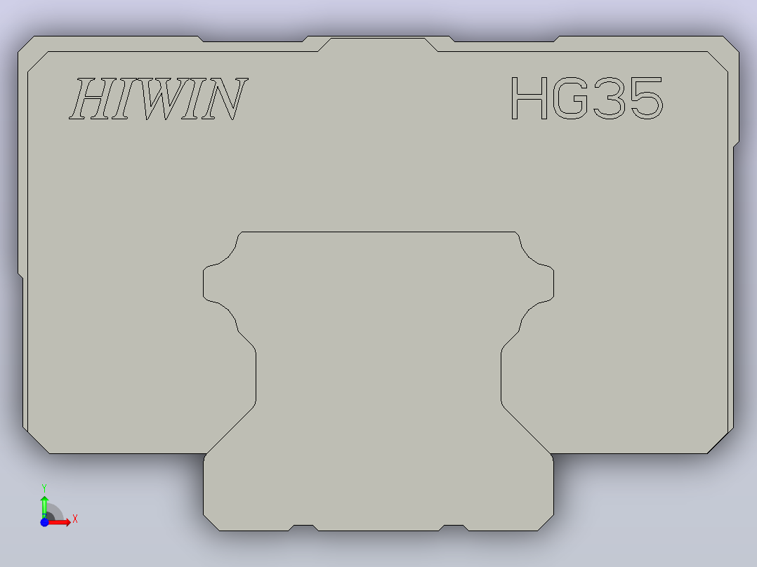 HGL35CA上银KK直线模组..rar.rar前视图
