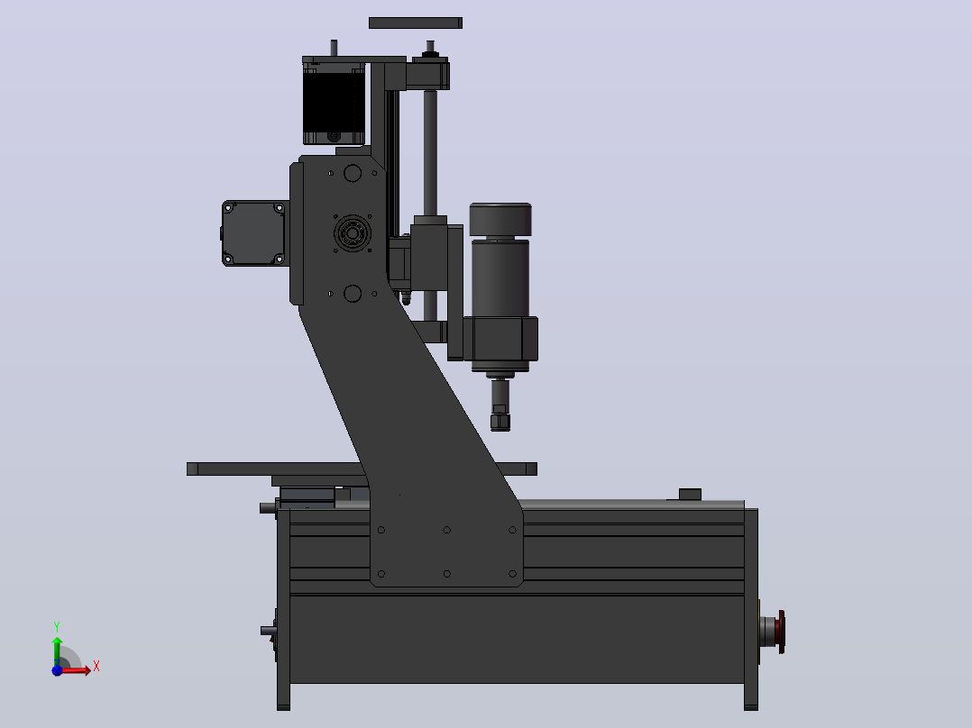 cnc-300雕刻机前视图
