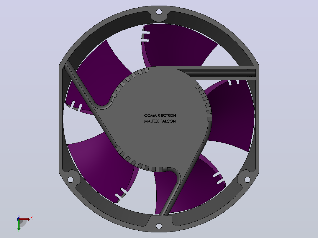 User Library-digikey_cr298-nd_风扇前视图