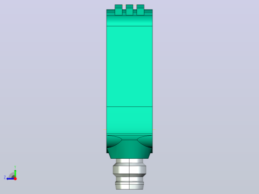 三角测量型光电传感器 (SbR) OQT150-R100-2EP-IO-V31-L右视缩略图