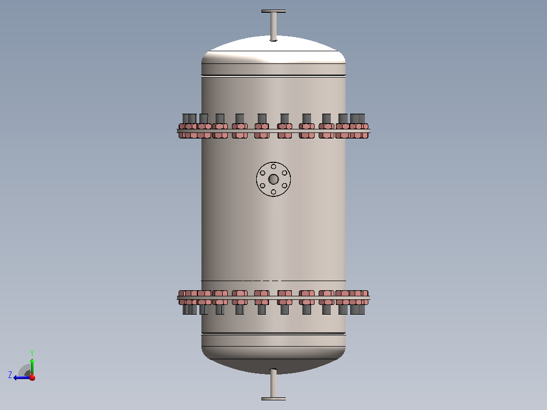 化学反应釜右视图