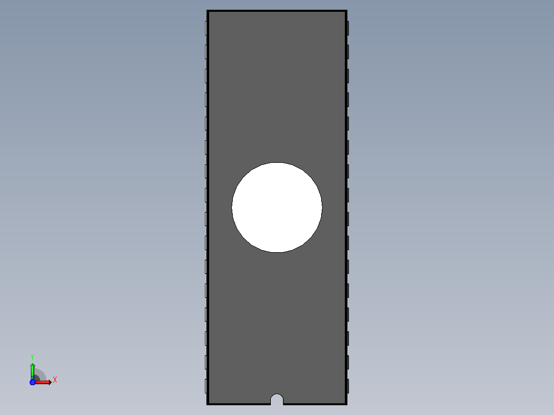 电子器件DIP 32 IC with 0_380in Window前视图