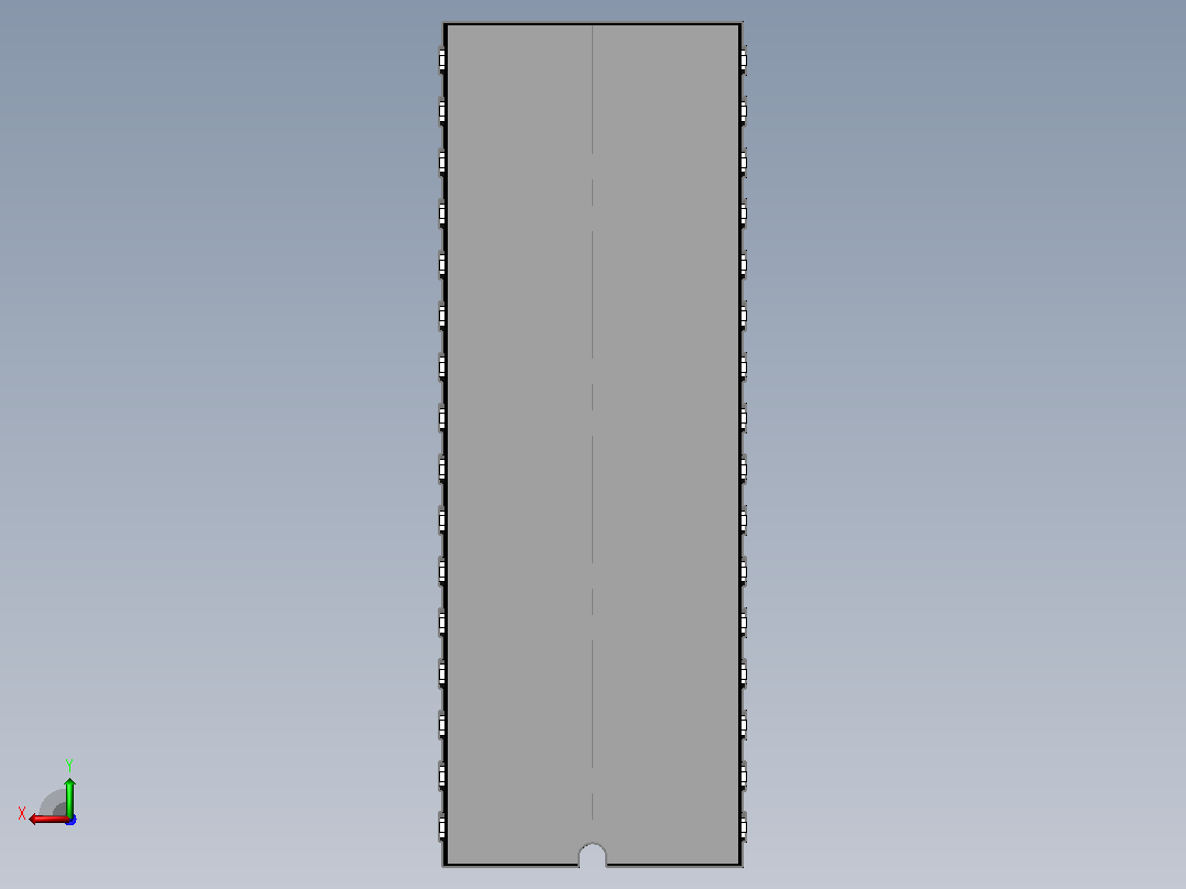 电子器件DIP 32 IC with 0_380in Window后视图