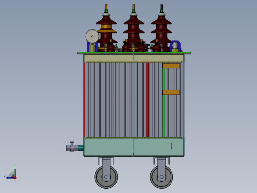 50 KVA 变压器右视缩略图