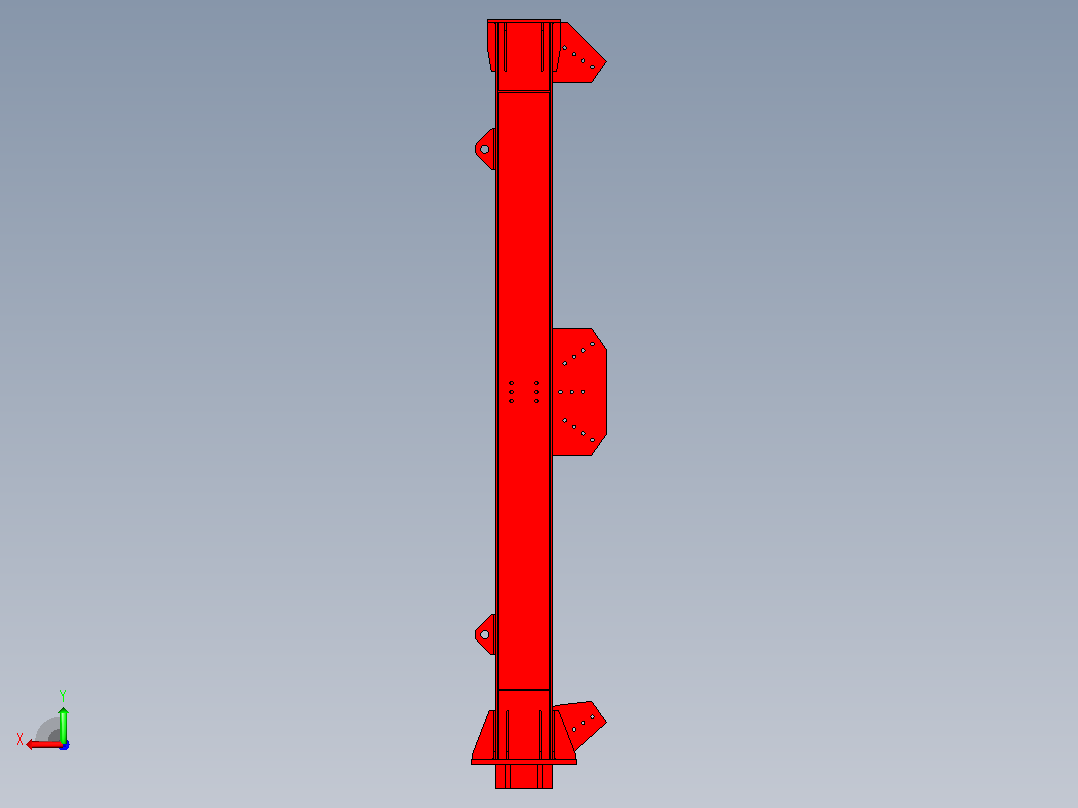 REAR_LEG_WELDMENT-ASSEMBLY后视图