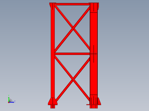 REAR_LEG_WELDMENT-ASSEMBLY左视缩略图