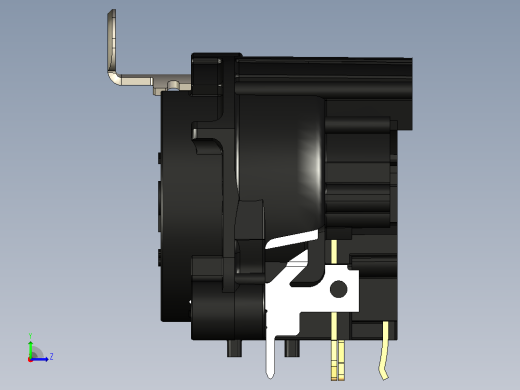 用于PCB NC3FAH2的Neutrik XLR母插头左视缩略图