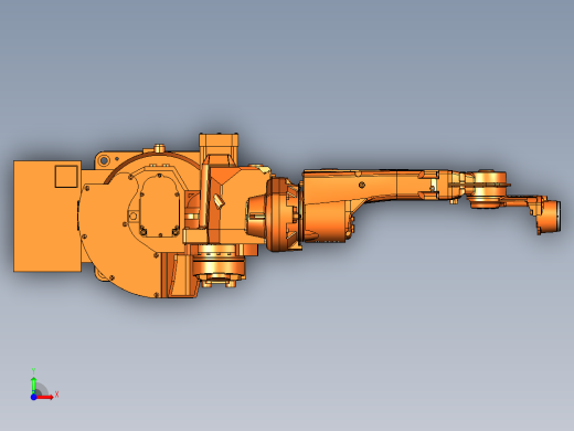 ABB IRB 1520ID IRC5 CATIA STP前视缩略图