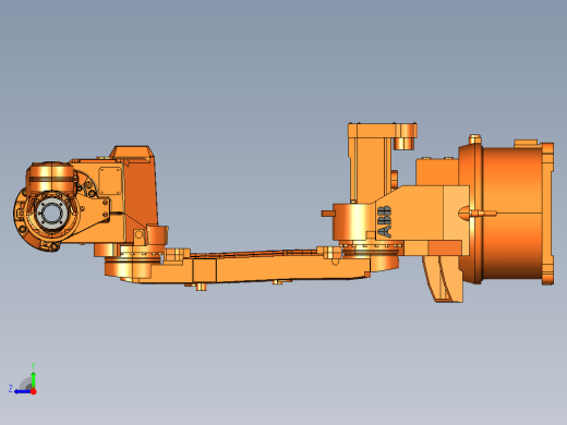 ABB IRB 1520ID IRC5 CATIA STP右视缩略图