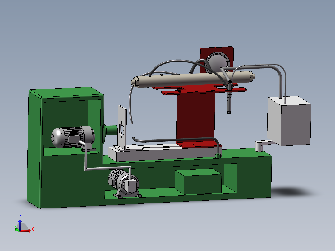 高压共轨燃油实验系统平台的设计(sw+cad+说明书)