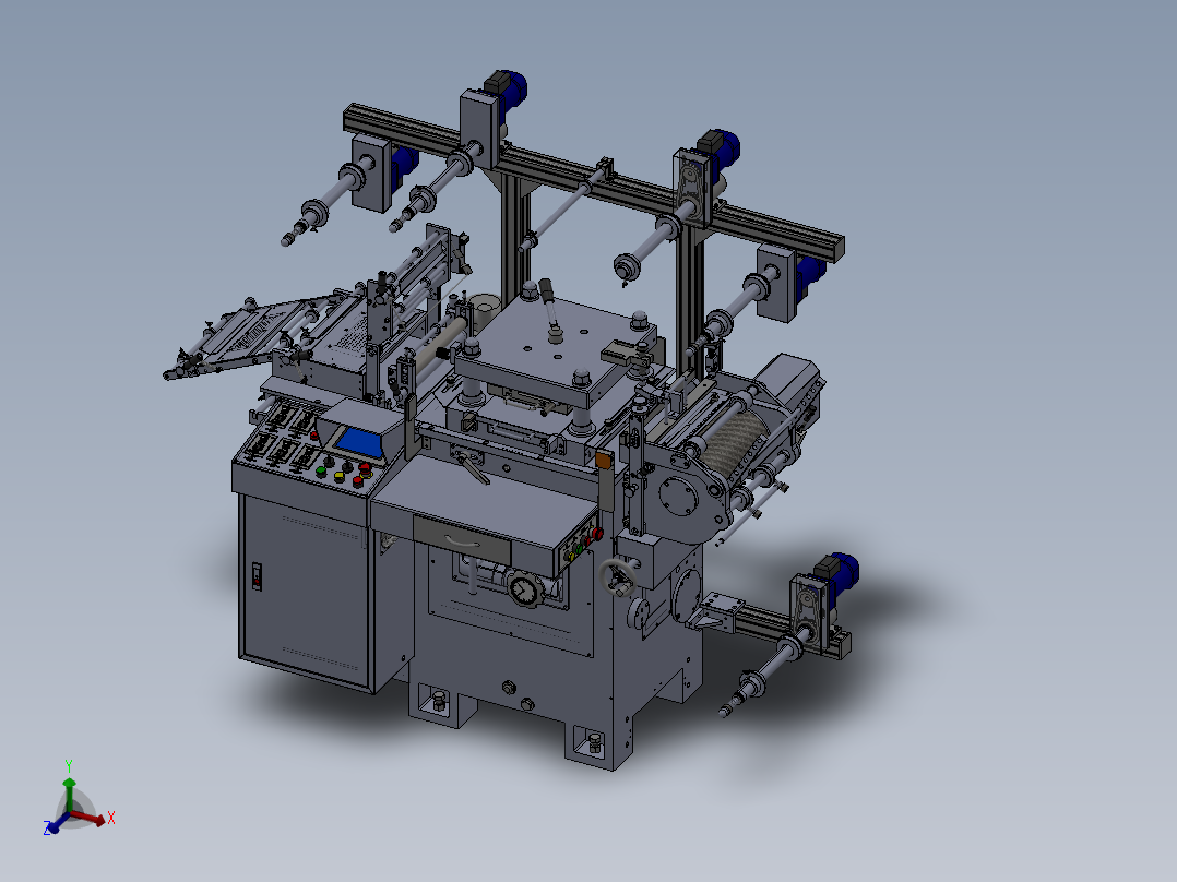 WD300G模切机(套孔)
