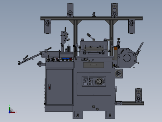 WD300G模切机(套孔)前视缩略图