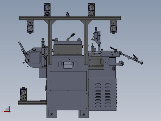 WD300G模切机(套孔)后视缩略图