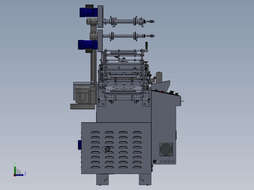 WD300G模切机(套孔)左视缩略图
