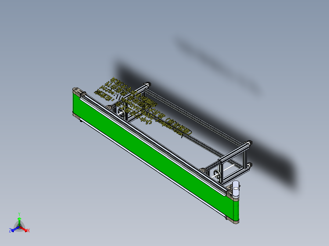 A4_两边高度可调节的机边输送机