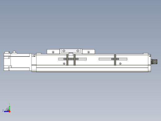 Toyo东佑达直线模组-ECH12-150-BC-400W右视缩略图