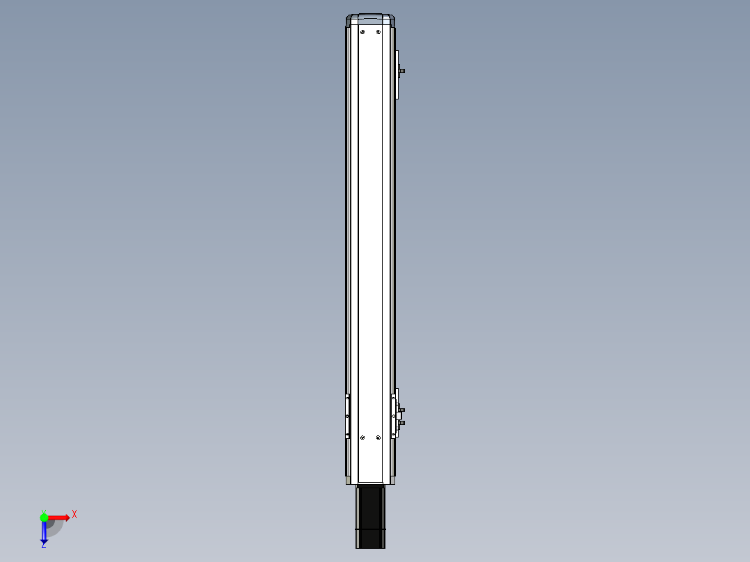 Toyo东佑达直线模组-ETH12-700-BC-200W+煞車俯视图