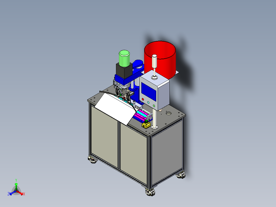 雨刮器中心支架旋铆机