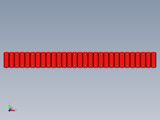 彩色公头100mil（2.54mm）系列-DS1021_red_3x29p_100mil_Type19_rev1.0前视缩略图