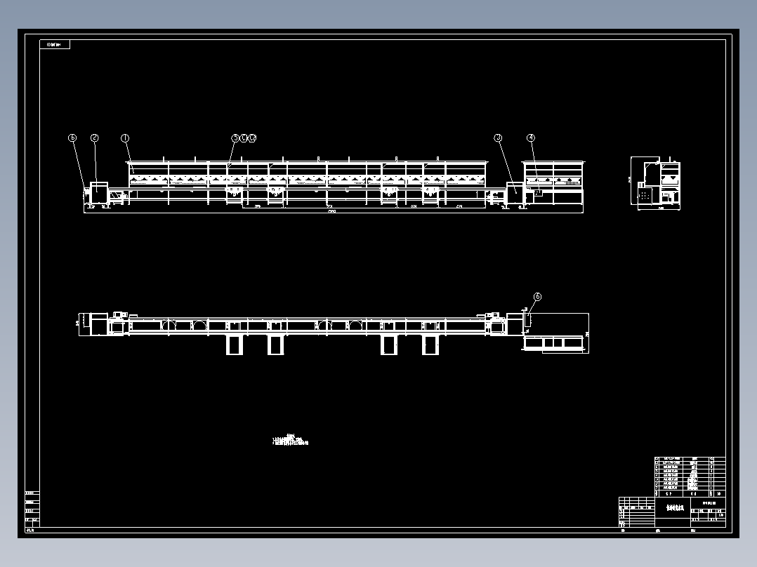 倍速链流水线（带公差图纸较多）