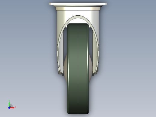 型材-KJN 531786 125MM WHEEL BRAKE前视缩略图