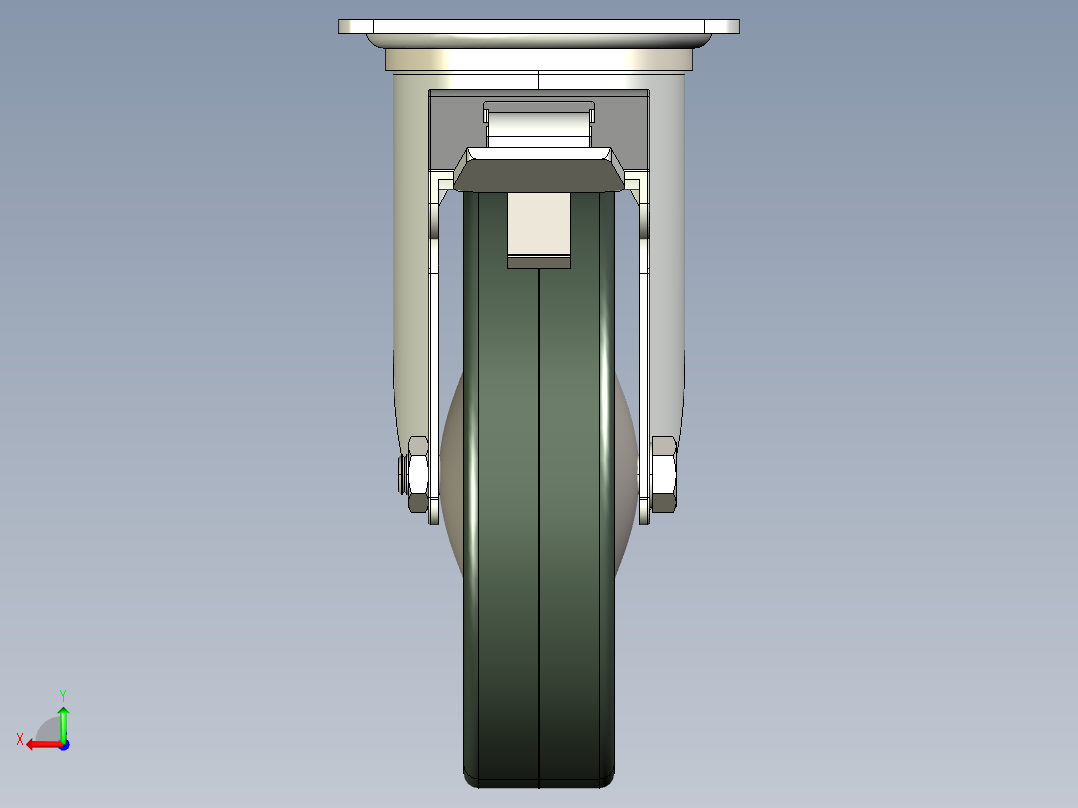 型材-KJN 531786 125MM WHEEL BRAKE后视图