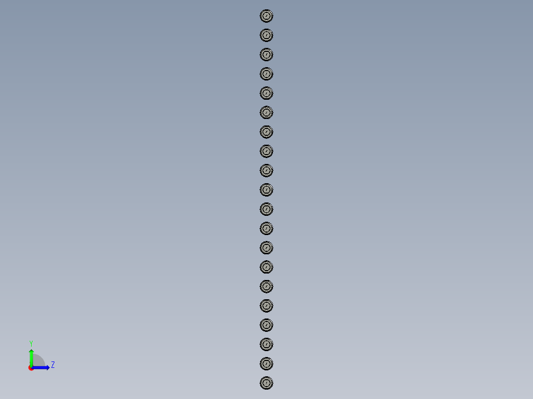 带和不带螺纹的DIN-913 ISO-4026 M20平顶六角凹头紧定螺钉。长度从16毫米到100毫米左视图