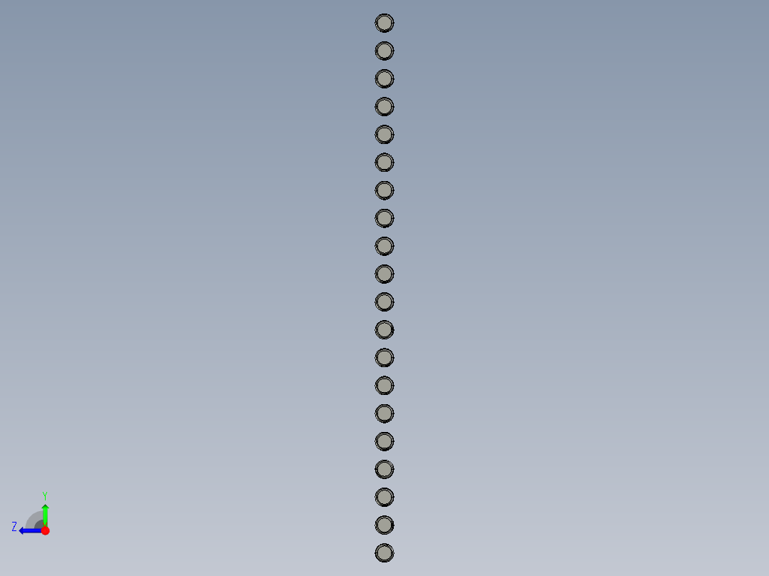 带和不带螺纹的DIN-913 ISO-4026 M20平顶六角凹头紧定螺钉。长度从16毫米到100毫米右视图