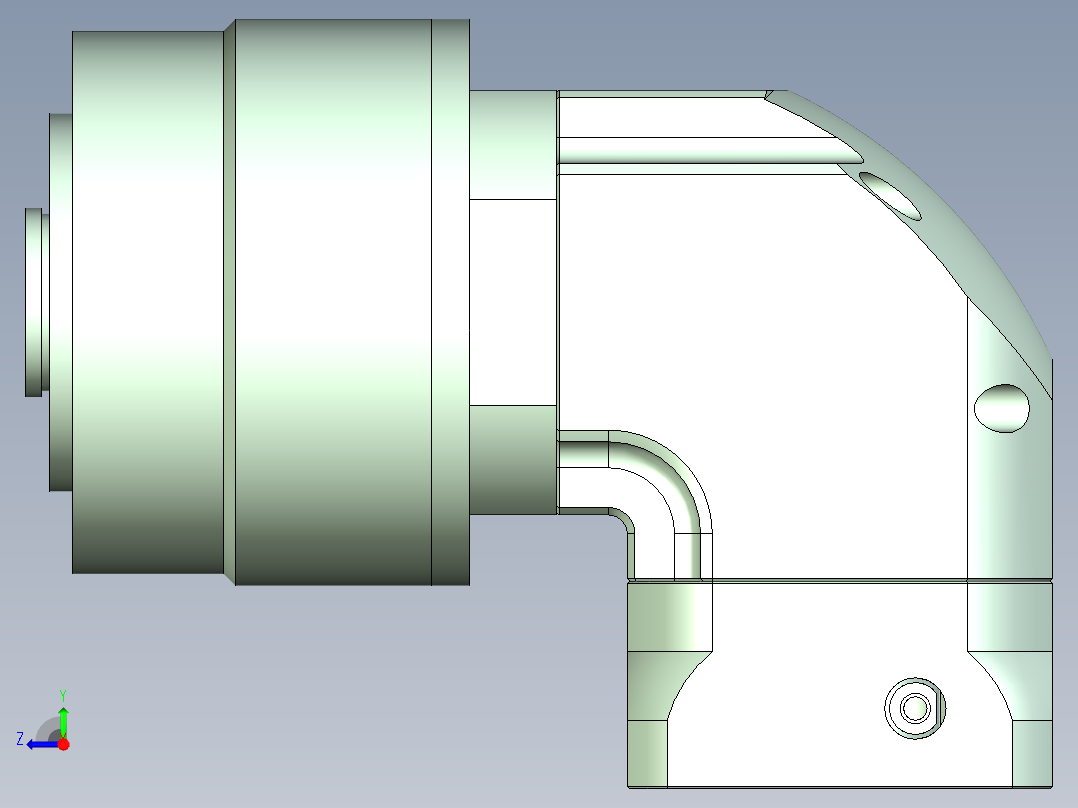 直齿孔ZPLE120-L2 14-73-98.43-M6.stp右视图