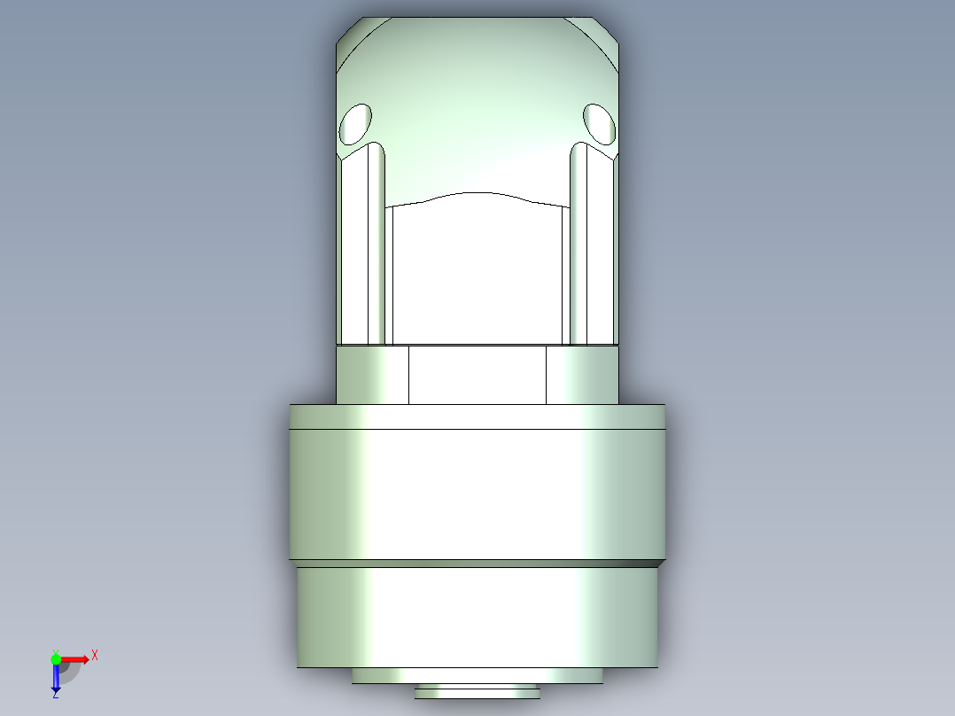 直齿孔ZPLE120-L2 14-73-98.43-M6.stp俯视图