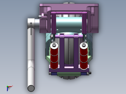 超飞FOURNIER RF-4固定翼飞机起落架俯视缩略图