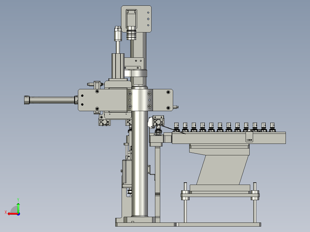 异形圆柱体产品上料检测-（DFL26-D0)后视图