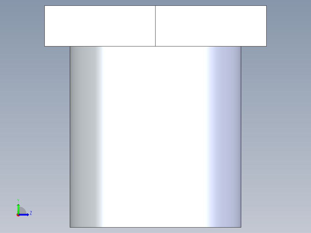 聚氯乙烯配件21-Sch80_Plug_SPIG_849-005_0.5in左视图