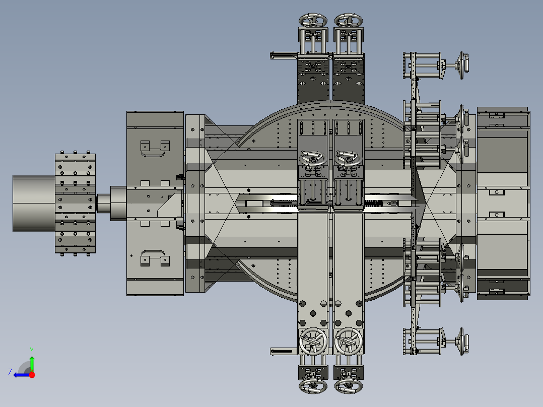 消磁能源机右视图